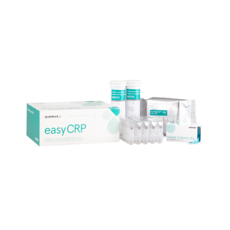 CRP QuikRead Go kit met capillairen 50x