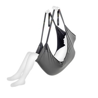 Joy in Care longseat verblijfstilband bamboe zwart met lussen