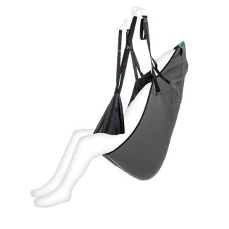 Joy in Care VIP verblijfstilband bamboe zwart met lussen