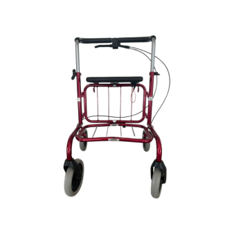 Rollator met eenhandige rem, links
